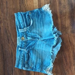 Rewind Blue Jean Shorts Size 7